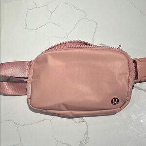 Lululemon Athletica Pink Crossbody Bag (used once)